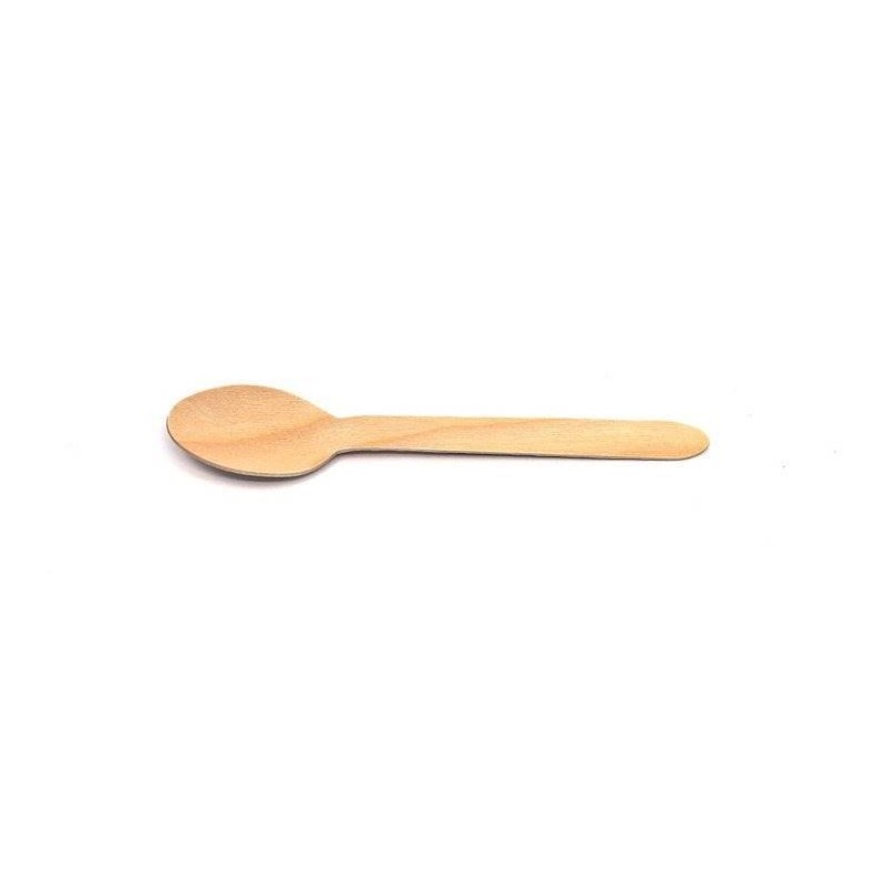 Łyżeczka Drewniana 100 Szt. 11 Cm 39036