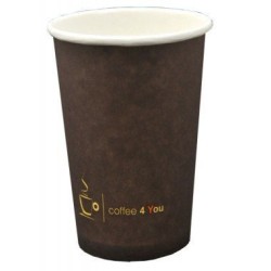 Kubek Papierowy 250Ml Z Nadrukiem Coffee 4 You (100Szt.) 46569