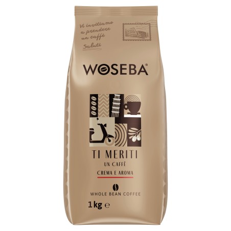 Kawa Woseba Ti Meriti Crema E Aroma 1Kg Ziarnista