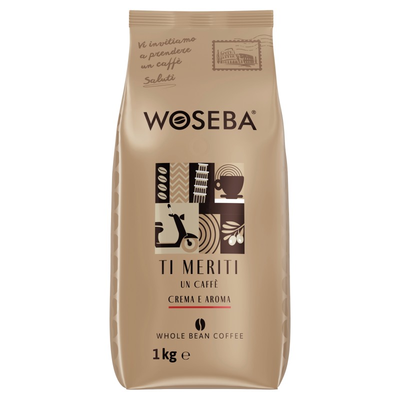 Kawa Woseba Ti Meriti Crema E Aroma 1Kg Ziarnista