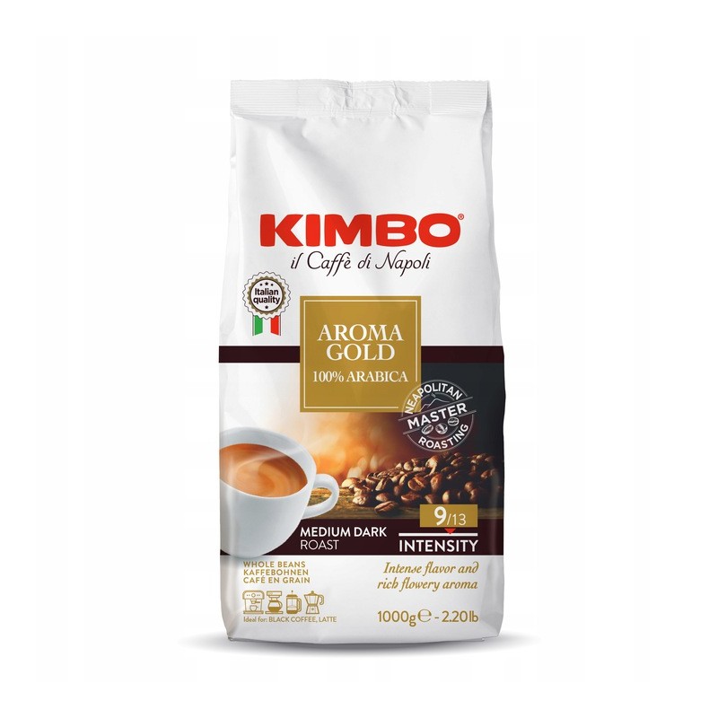Kawa Kimbo Aroma Gold 1Kg Ziarno