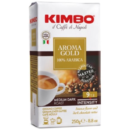 Kawa Kimbo Aroma Gold 250G Mielona