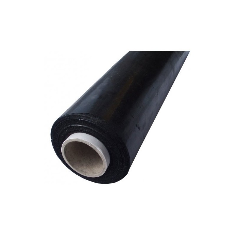 Folia Stretch Dotts 1,5Kg 23Mic Czarna Rozciągliwość 170%