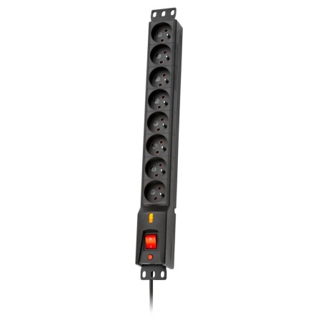 Listwa Zasilająca Lestar Lxarm 810 G-A K.:cz 3M (3M  Kolor Czarny)