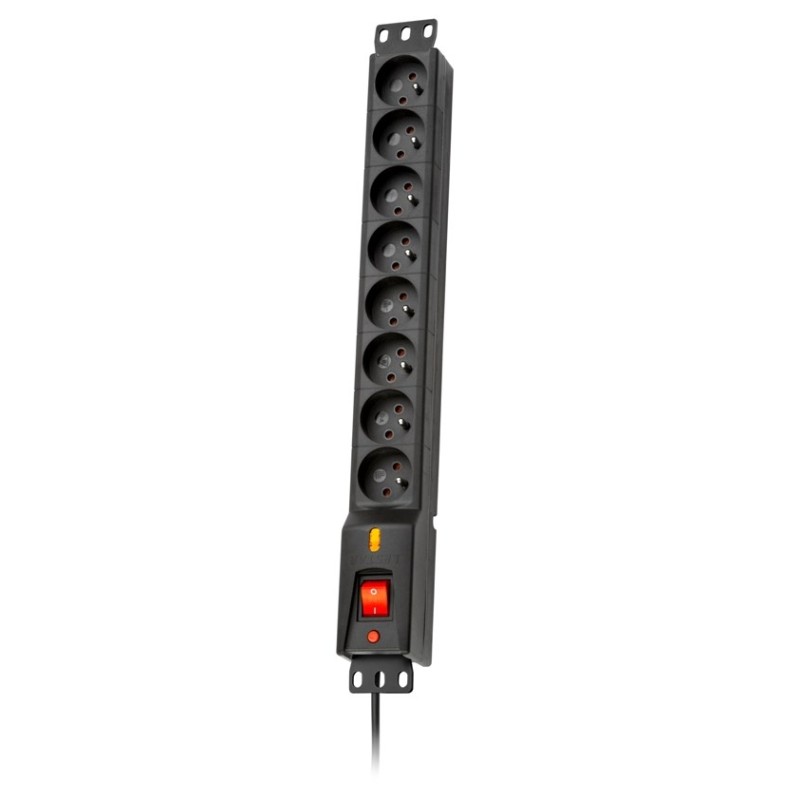 Listwa Zasilająca Lestar Lxarm 810 G-A K.:cz 3M (3M  Kolor Czarny)