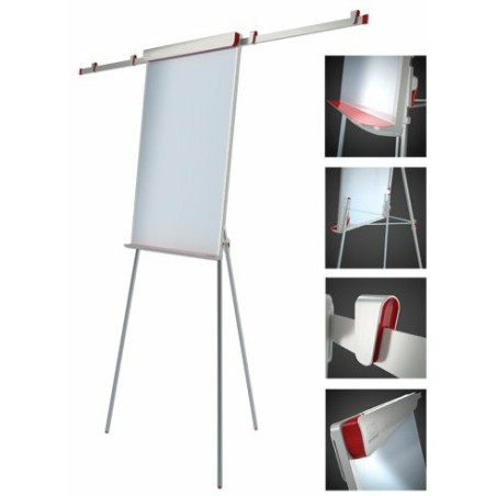 Flipchart 2X3 Office Pro Red Z Ramionami