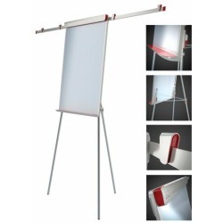 Flipchart 2X3 Office Pro Red Z Ramionami