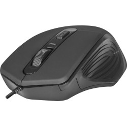 Defender Mysz Datum Mb-347 Optical 1600Dpi 4P Czarna 52347