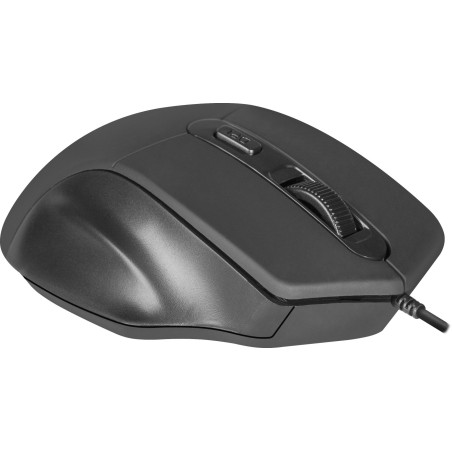 Defender Mysz Datum Mb-347 Optical 1600Dpi 4P Czarna 52347