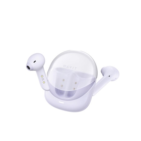 Słuchawki Bluetooth Havit Modern Buds (Fiolet)
