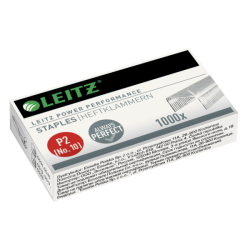 Zszywki Leitz Galwanizowane, Nr. 10, 1000 Szt., 55770000