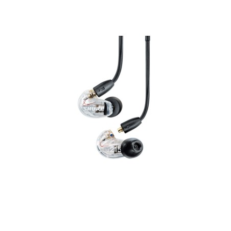 Shure Se215Dycl+Uni-Efs - Słuchawki Douszne Aonic215 Z Pojedynczym Przetwornikiem I Kablem 3.5Mm (Przezroczyste)