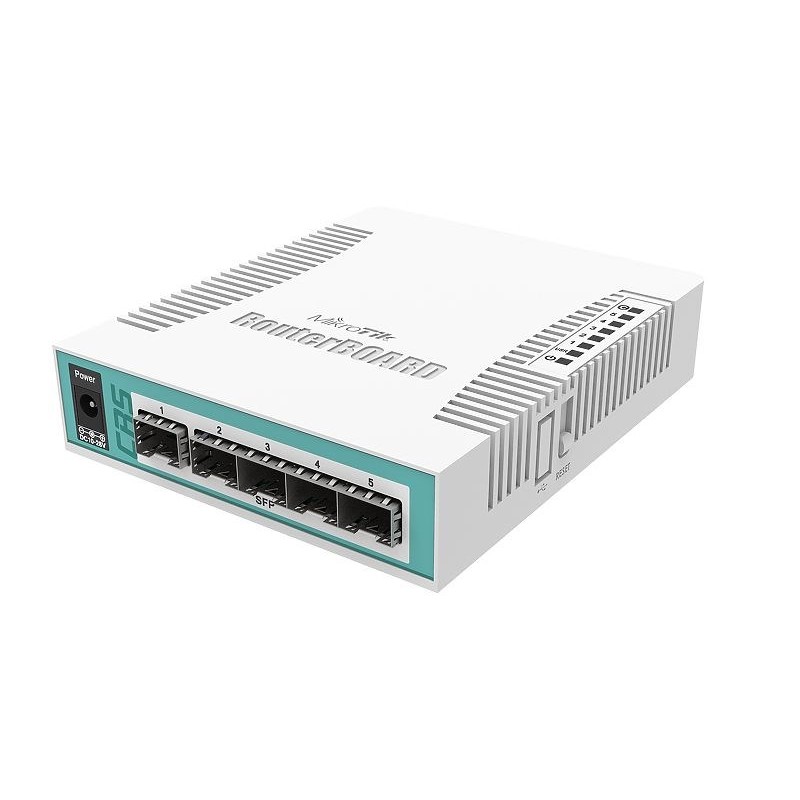 Switch Mikrotik Crs106-1C-5S 6P  Managed Gigabit