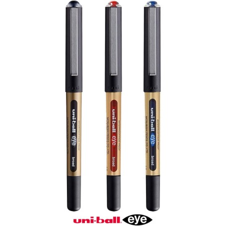 Pióro Kulkowe Uni Ub-150-10 (Wkład Czarny) Złote