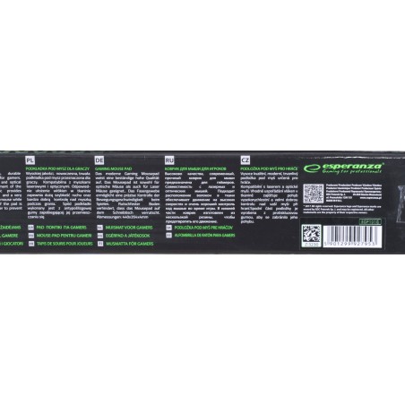 Podkładka Gamingowa Pod Mysz Esperanza Grunge Egp101G (250Mm X 200Mm)