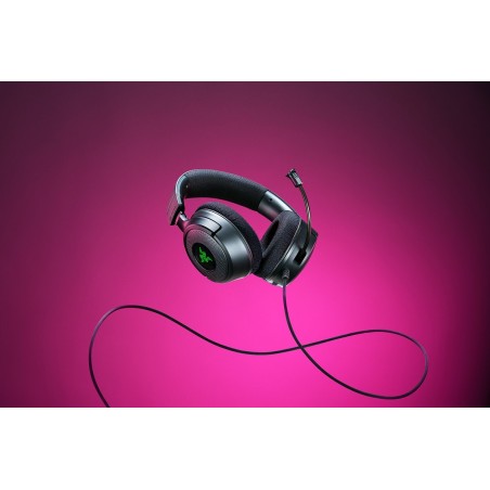 Zestaw Słuchawkowy Razer Kraken V4 X Przewodowa Opaska Na Głowę Gaming Usb Type-C / Usb Type-A Czarny