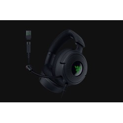 Zestaw Słuchawkowy Razer Kraken V4 X Przewodowa Opaska Na Głowę Gaming Usb Type-C / Usb Type-A Czarny