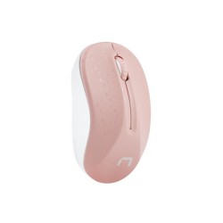 Natec Mysz Bezprzewodowa Toucan Pink-White 1600Dpi Nmy-1652