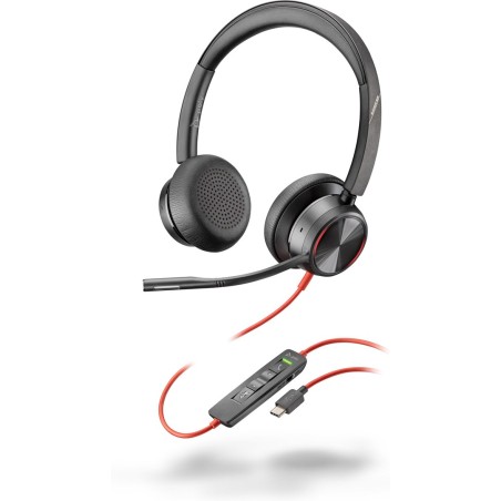 Przewodowe Słuchawki Hp Poly Blackwire 8225 Usb-C/A