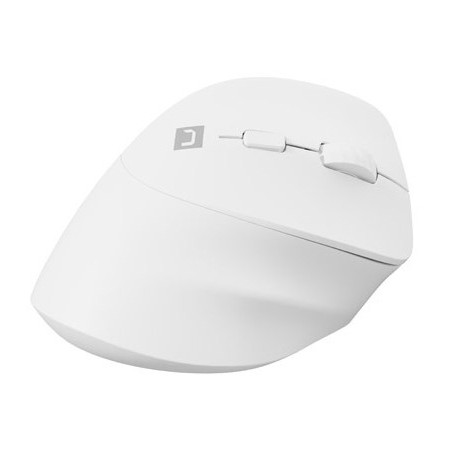Natec Mysz Wertykalna Crake 2 Bezprzewodowa 2400Dpi Bt 5.2 +2.4Ghz Biała