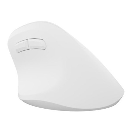 Natec Mysz Wertykalna Crake 2 Bezprzewodowa 2400Dpi Bt 5.2 +2.4Ghz Biała