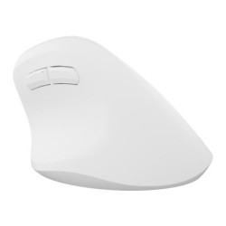 Natec Mysz Wertykalna Crake 2 Bezprzewodowa 2400Dpi Bt 5.2 +2.4Ghz Biała