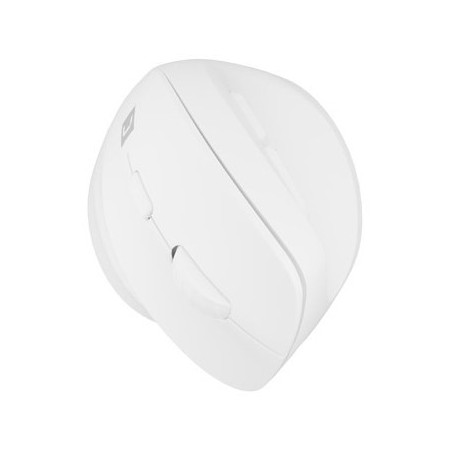 Natec Mysz Wertykalna Crake 2 Bezprzewodowa 2400Dpi Bt 5.2 +2.4Ghz Biała