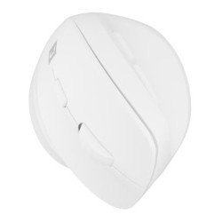 Natec Mysz Wertykalna Crake 2 Bezprzewodowa 2400Dpi Bt 5.2 +2.4Ghz Biała