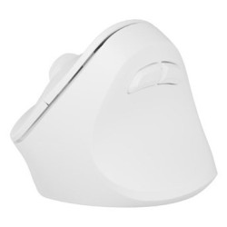 Natec Mysz Wertykalna Crake 2 Bezprzewodowa 2400Dpi Bt 5.2 +2.4Ghz Biała