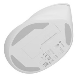 Natec Mysz Wertykalna Crake 2 Bezprzewodowa 2400Dpi Bt 5.2 +2.4Ghz Biała