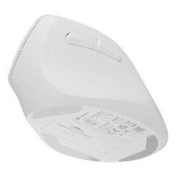 Natec Mysz Wertykalna Crake 2 Bezprzewodowa 2400Dpi Bt 5.2 +2.4Ghz Biała