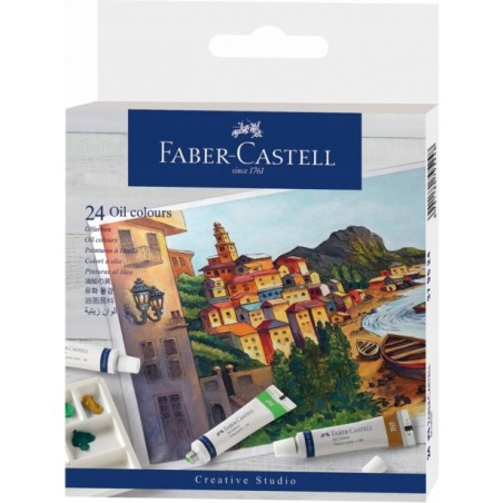 Farby Olejne Faber-Castell Creative Studio 24 Kolory
