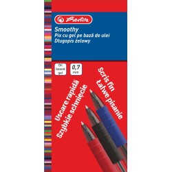 Długopis Żelowy Smoothy 0,7 Mm Niebieski 400197867 Herlitz