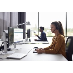 Słuchawki Poly Encorepro Hw520 Binaural Wired Headset, Quick Disconnect, Black