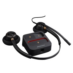 Słuchawki Poly Encorepro Hw520 Binaural Wired Headset, Quick Disconnect, Black