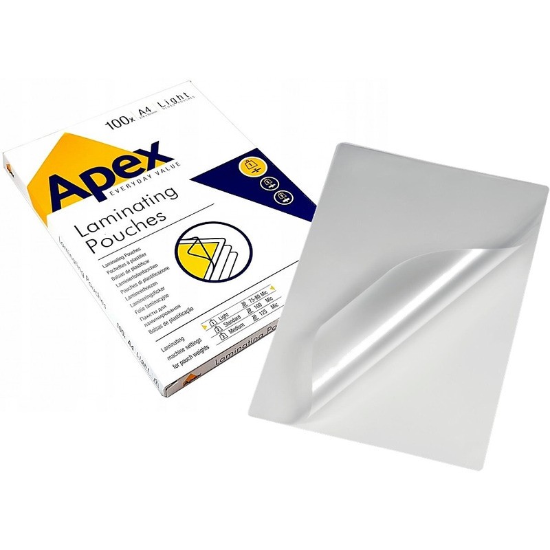 Folia Laminacyjna Apex A4/80Μm Błysk (100)