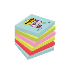 Bloczki 3M Post-It Z-Notes 76X76Mm Miami/Cosmic 6X90K Super Sticky 70005291649