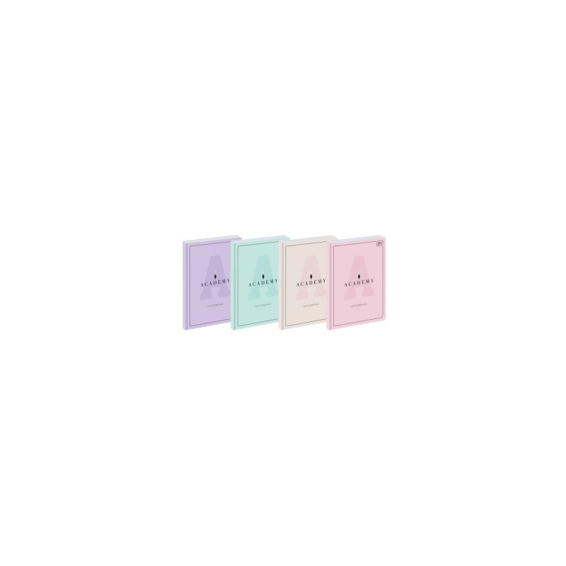 Zeszyt Interdruk Academy Pastel A4/60K Kratka