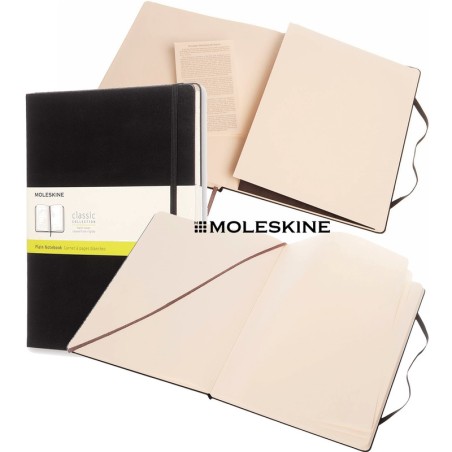 Notatnik Moleskine Classic Xl (19X25Cm) Gładki Czarny
