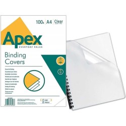 Okładki Do Bindownicy Apex A4/150Μm Transparentne (100)
