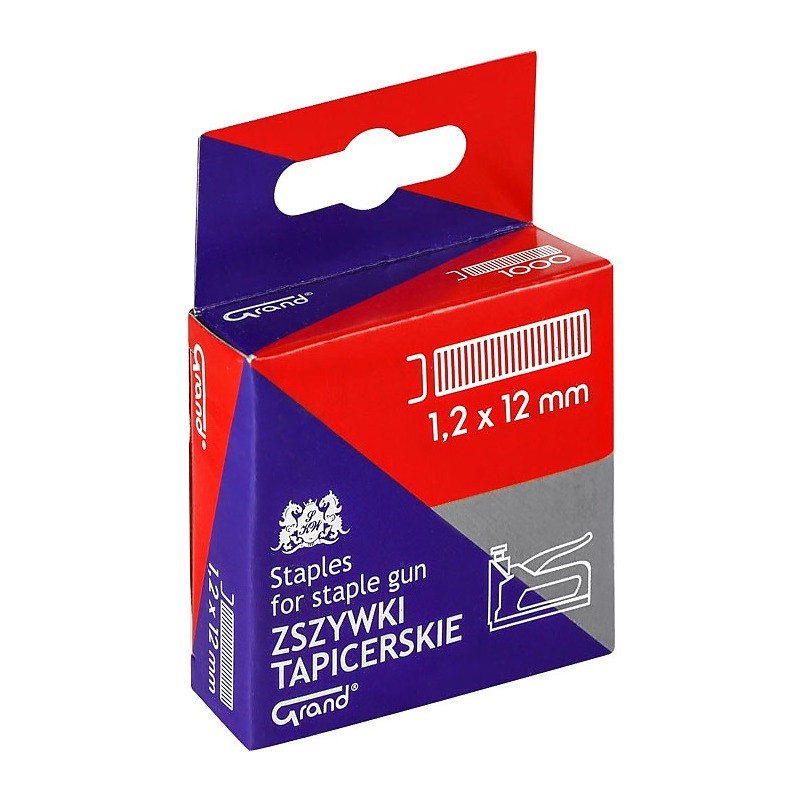 Zszywki Tapicerskie Grand 1.2X12Mm (1000)