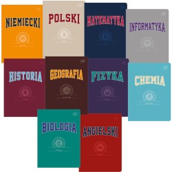 Zeszyt Interdruk Geografia A5/60K Kratka