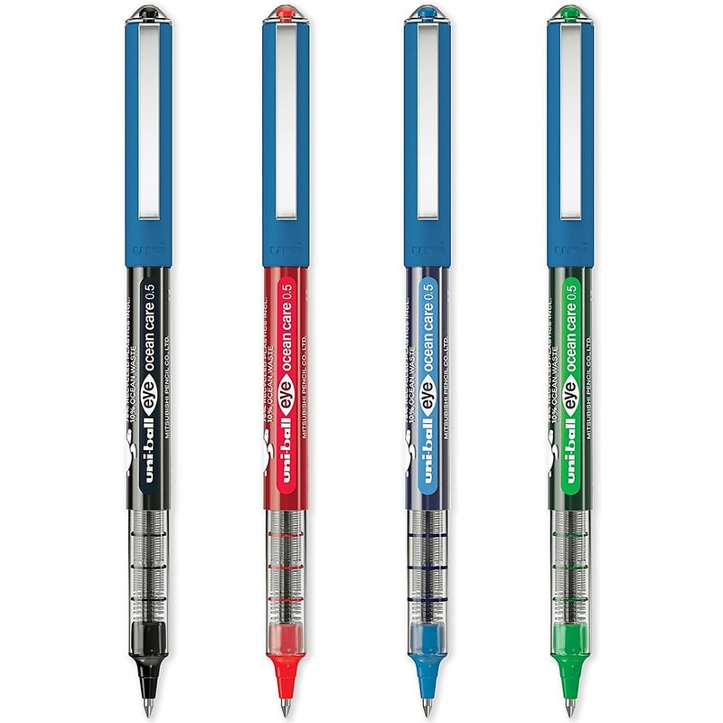 Pióro Kulkowe Uni Ub-150-Rop Eye Zielone