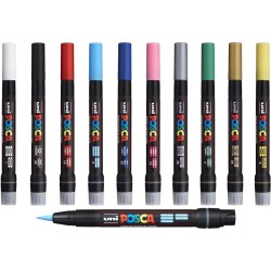 Marker Z Farbą Plakatową Uni Posca Pcf-350 Żółty