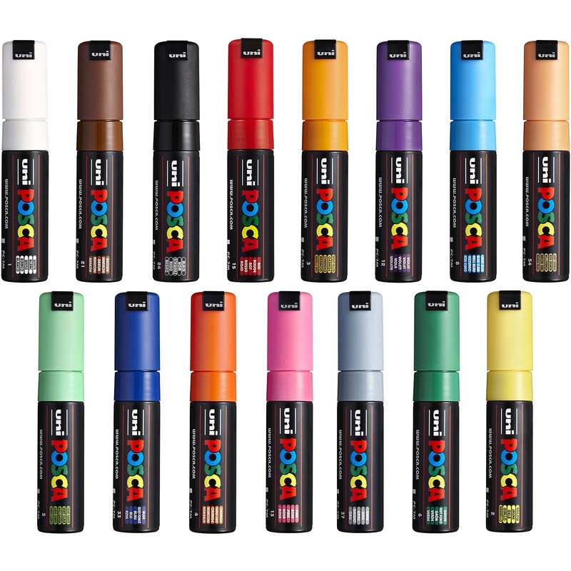 Marker Z Farbą Plakatową Uni Posca Pc-7M Fioletowy