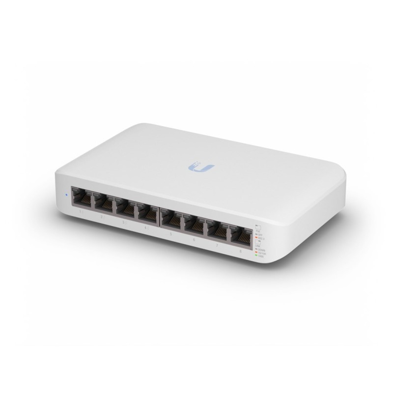 Switch Ubiquiti Unifi Lite 8 Poe 8P Poe ( Poe+: 4 ) Managed Gigabit (Usw-Lite-8-Poe-Eu)