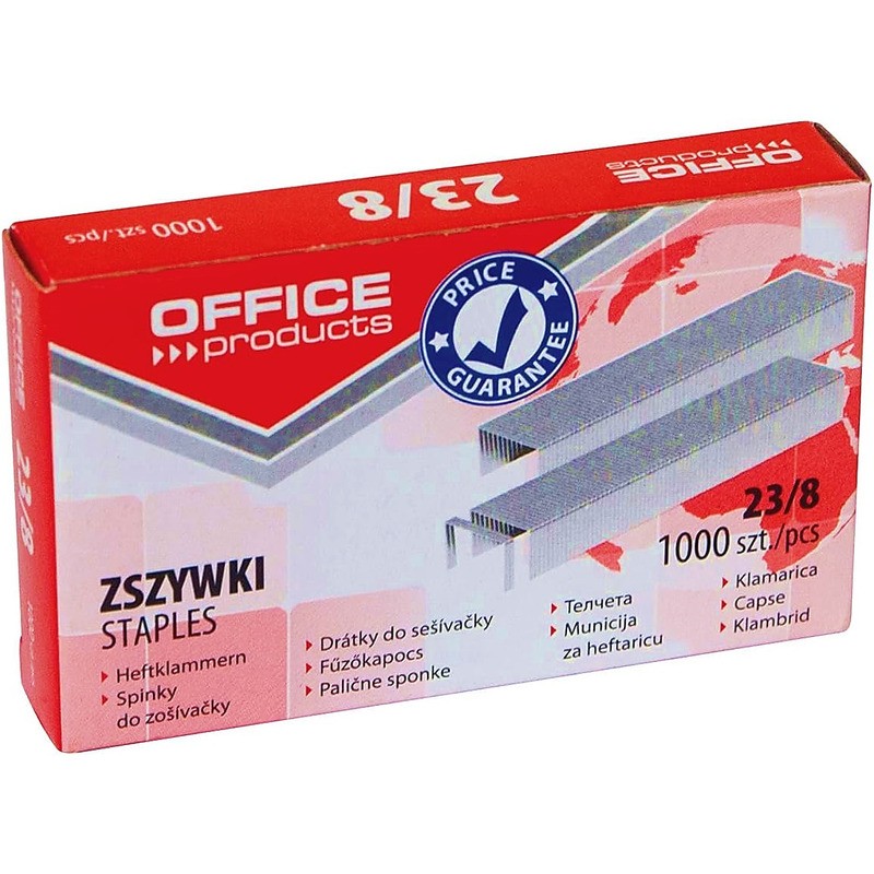 Zszywki Office Products 23/8 (1000)