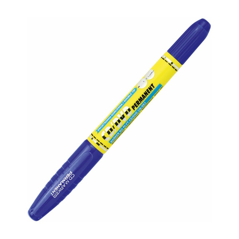 Marker Do Płyt Cm-051 Dwustronny Niebieski