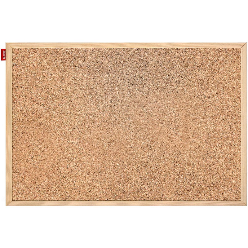 Tablica Korkowa Memobe 90X60Cm Rama Drewniana