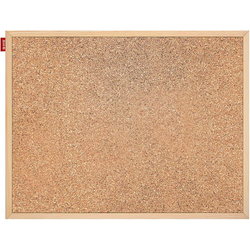 Tablica Korkowa Memobe 40X30Cm Rama Drewniana